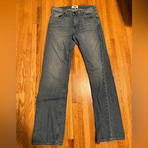 G Men's PAIGE Doheny light wash straight leg denim jeans
